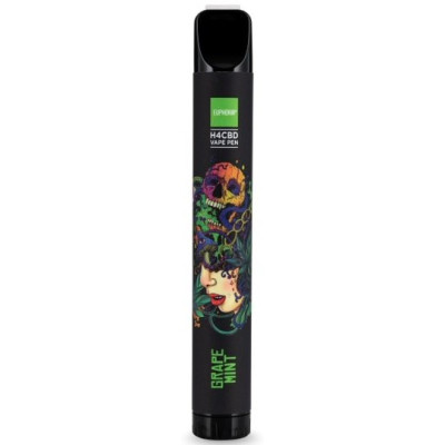 H4CBD Vape Pen Euphoria – Traubenminze (2 ml)