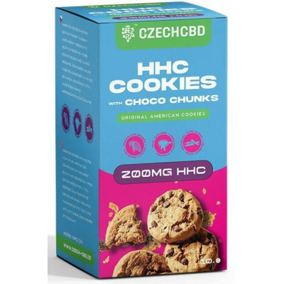 HHC cookies Czech CBD - Choco Chunks 200mg
