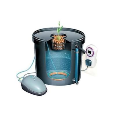 Hydroponic system DWC 3 pots 80