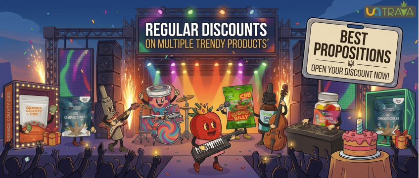 CBD, Mushrooms, CBG, CBN, CBC