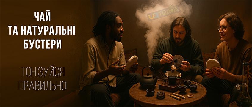 Tea and Natural Boosters with effect on body