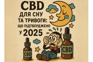 CBD для сна и тревоги: что подтверждено в 2025 году