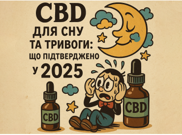 CBD для сна и тревоги: что подтверждено в 2025 году