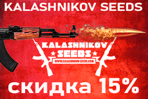 15% discount on seeds from Kalashnikov Seeds