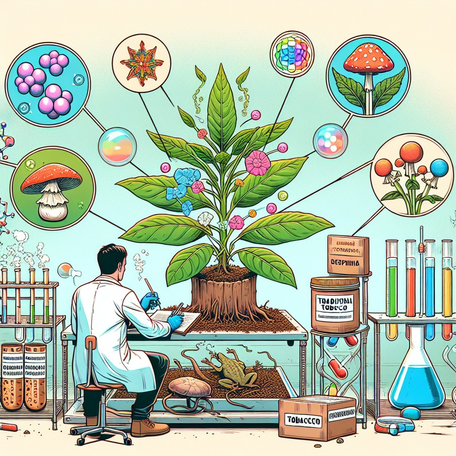 Як тютюн навчили виробляти пʼять психоделіків одночасно фото 3