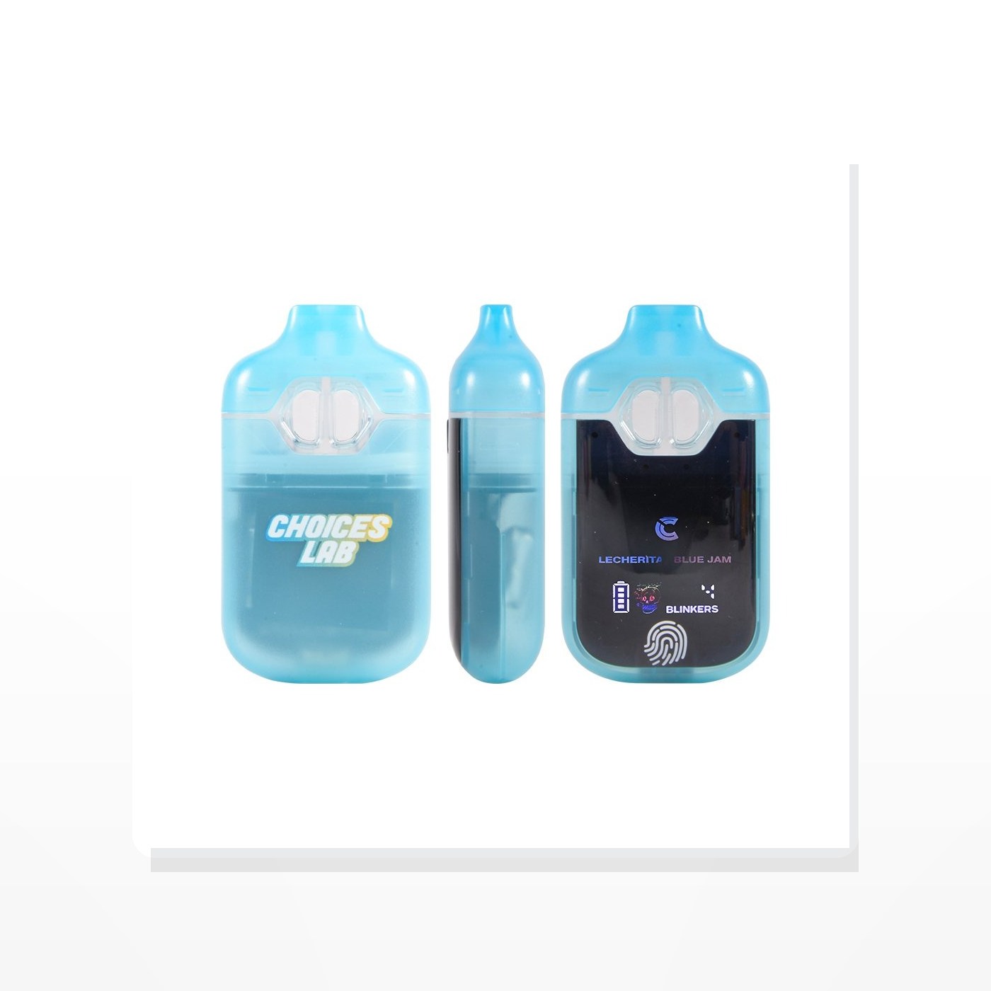 Pusty jednorazowy waporyzator Choices Lab Dual Flavor 2ml (dwie komory, wyświetlacz, zdjęcie 1)