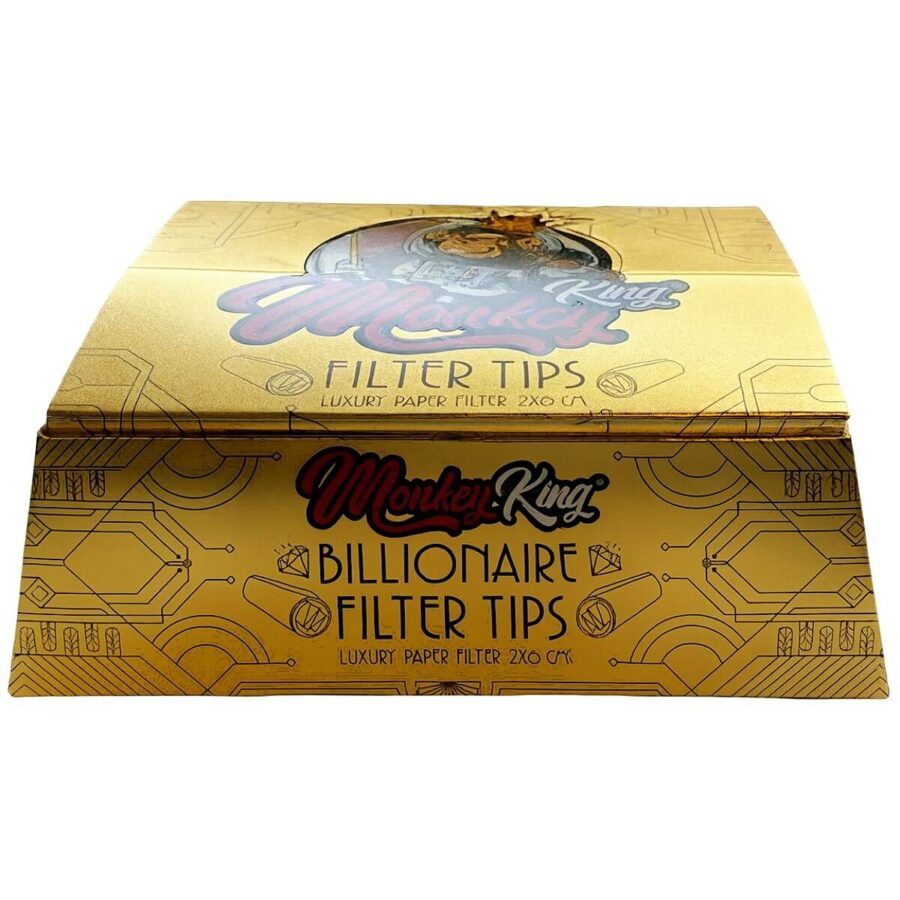 Фільтри для самокруток Monkey King Billionaire (50 шт) фото 1