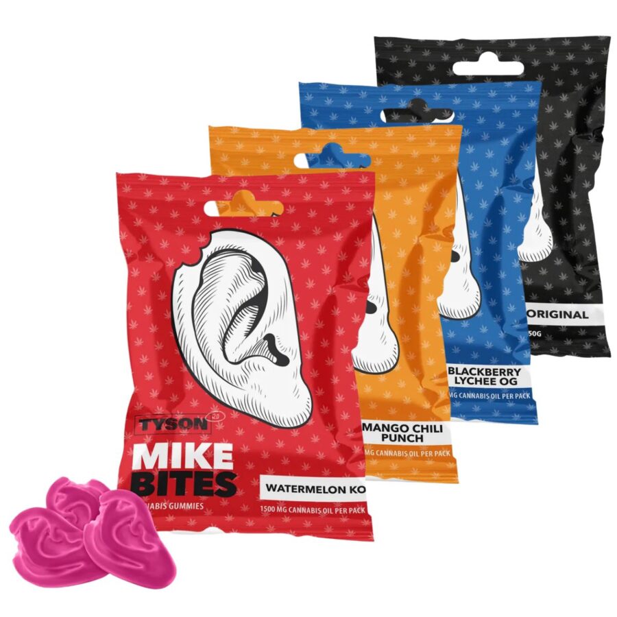 Жувальні цукерки Tyson 2.0 Mike Bites Gummies 50 г фото 1