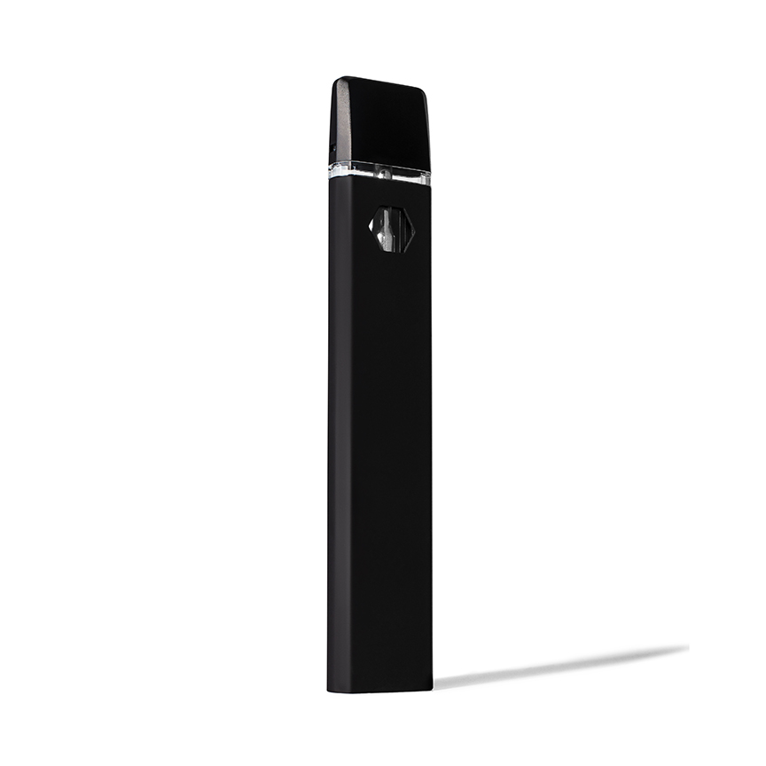 Stylo vaporisateur jetable vide 1 ml (noir) pour distillats
